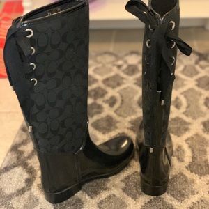 Coach Rain Boots